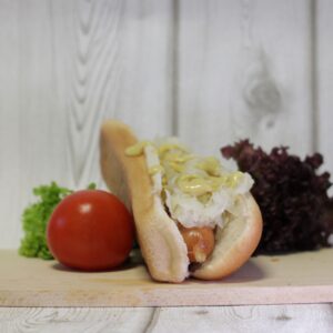 XXL Hot Dog se zelím